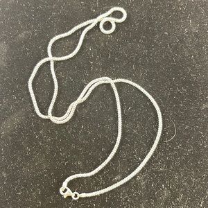 Gorgeous 24” Sterling Silver Chain